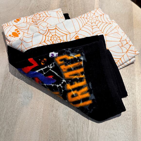Marvel Spider-Man Kitchen Towels 2-Pack Eat The Universe Terry Halloween New - Picture 7 of 12